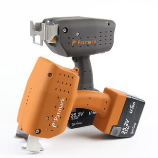 Image of two Patmark Series units, one in orange and one in black, placed side by side.