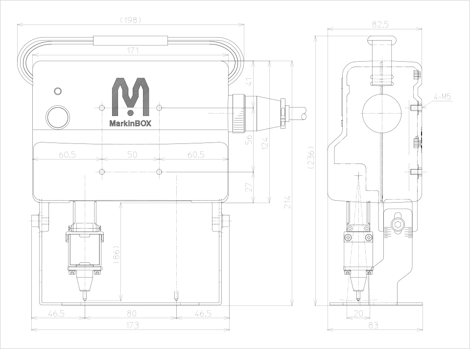Drawing of MB8020S