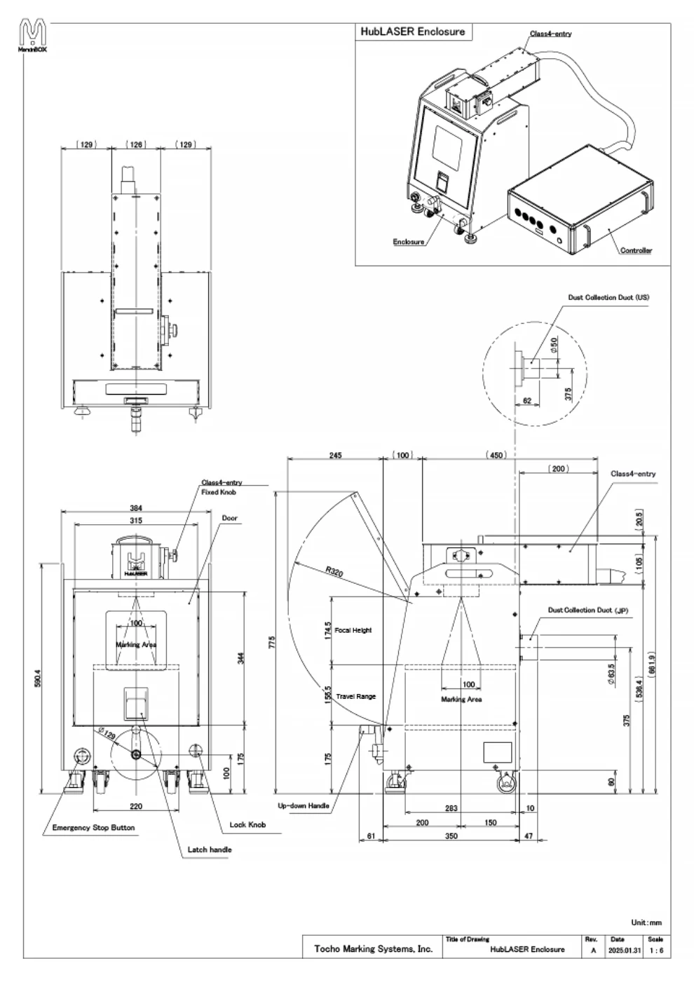HubLASER Enclosure