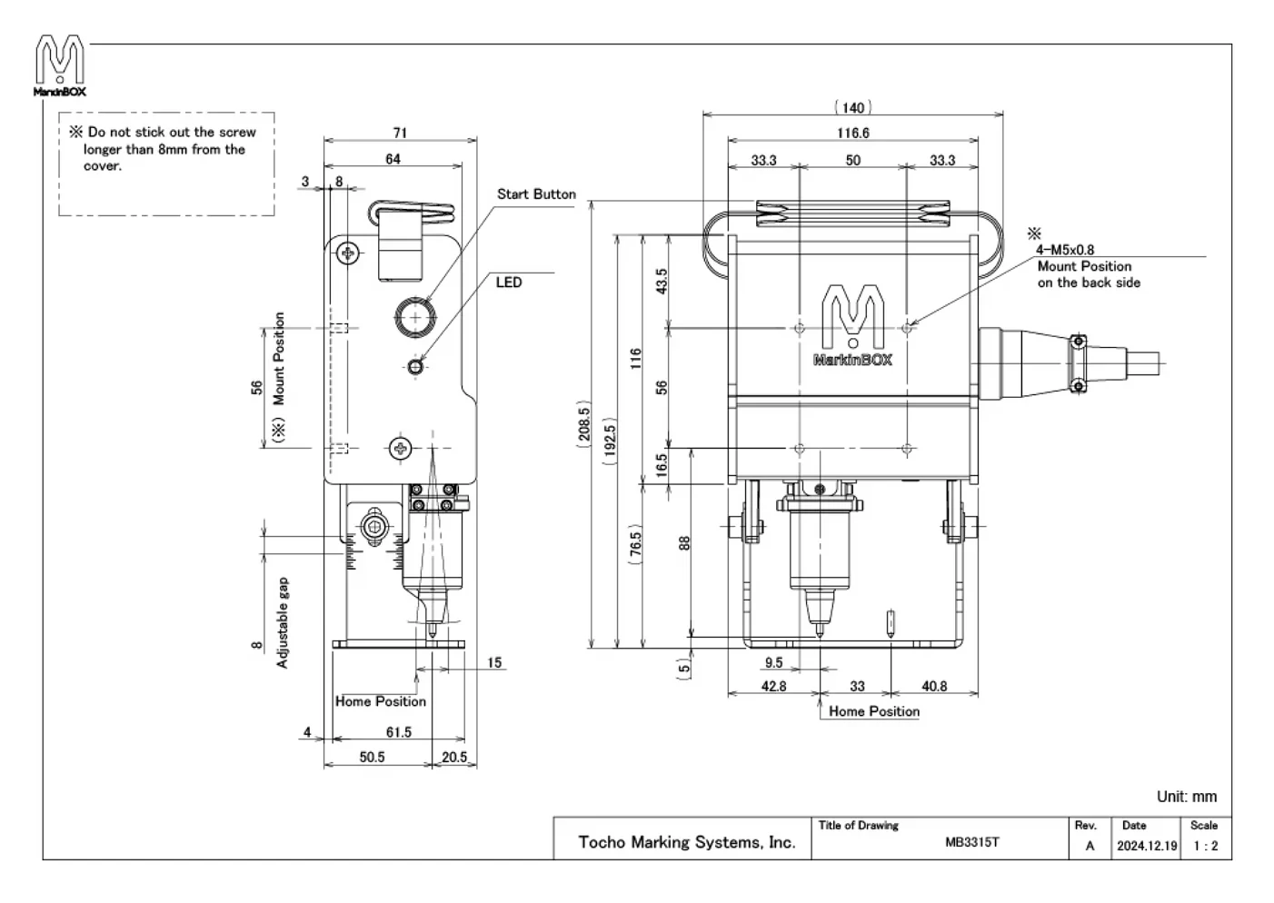 MarkinBOX MB3315T