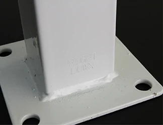 Painted structural material